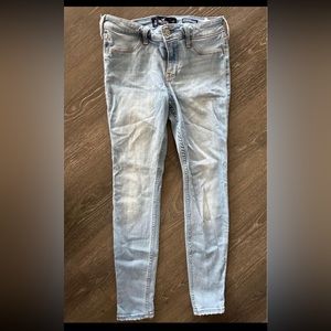 Hollister Skinny light blue low rise Jeans | size w27 L26 - stretch jegging